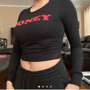 Cropped Honey Longsleeve